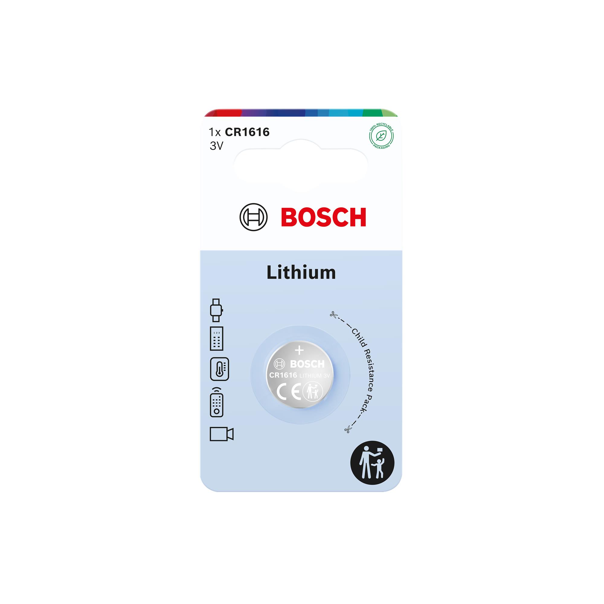 Baterie Bosch CR1616B1/00 Lithium coin CR1616 1 ks
