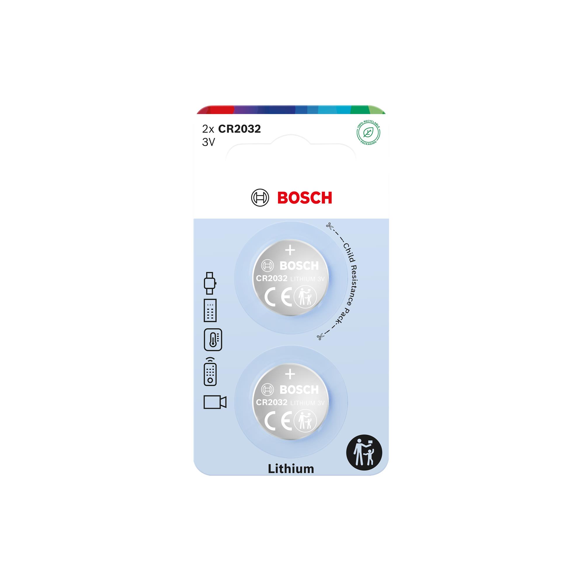 Baterie Bosch CR2032B2/00 Lithium coin CR2032 2 ks
