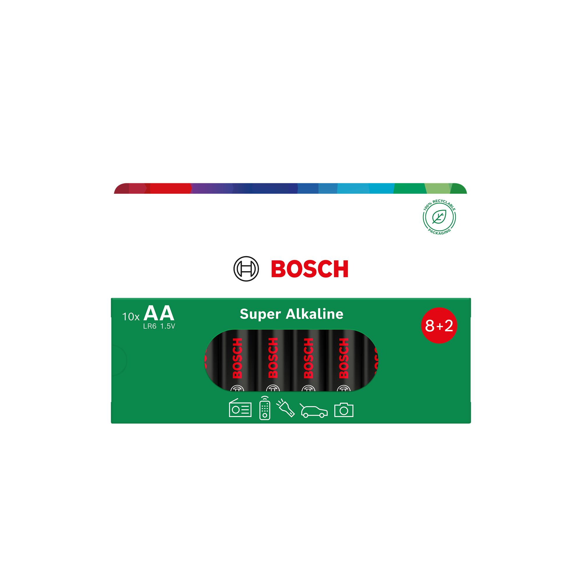 Baterie Bosch LR6SA10B/00 Super Alkaline AA 10ks